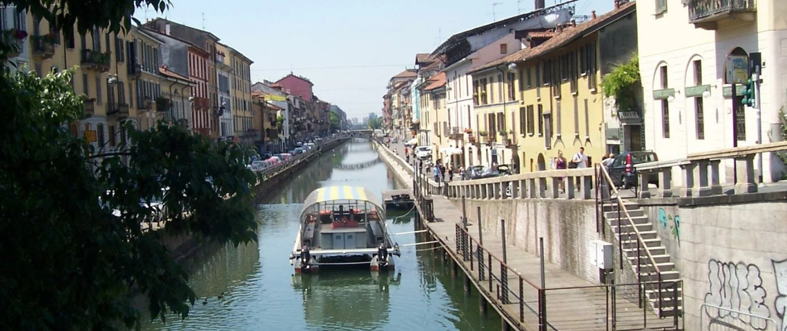 Milan from the water